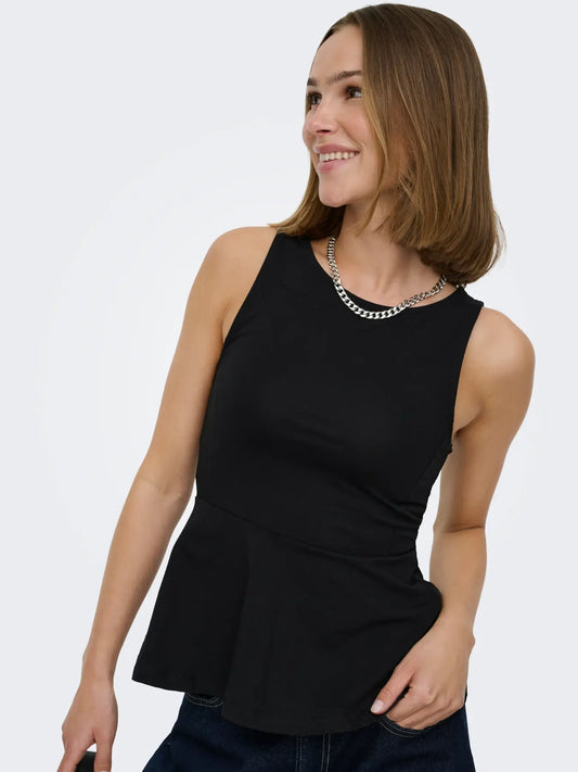 Only - Kiss Peplum Top