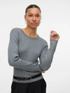 Vero Moda Silje O-Neck Cable Pullover Top