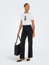 Only Juicy Wauw High Waist Wide Leg Jean