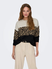 Only Jade Animal Sweater