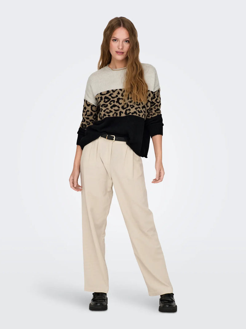 Only Jade Animal Sweater