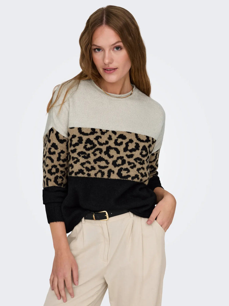 Only Jade Animal Sweater