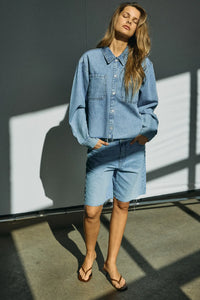 Noisy May - Alva Denim Shacket