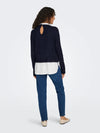 Only Dolly Woven Mix Pearl Sweater