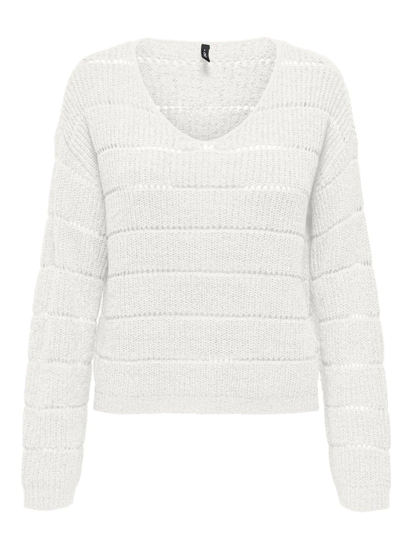 Only- Pamela V-Neck Pullover Top
