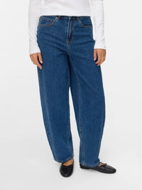 Vero Moda - Billie High Rise Barrel Ankle Jeans