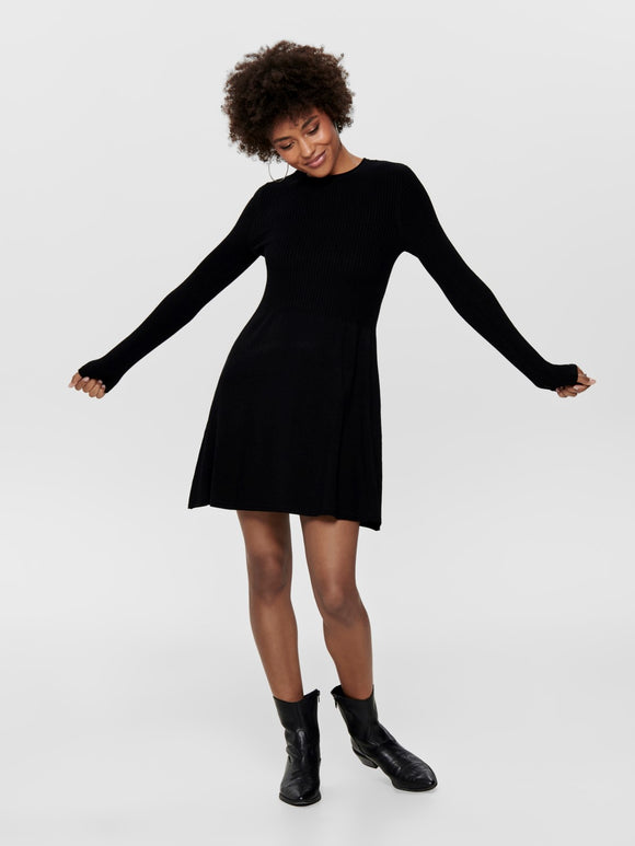 Only Alma Long Sleeve O-Neck Dress
