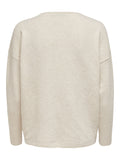 Only Rica Life V-Neck Pullover Sweater