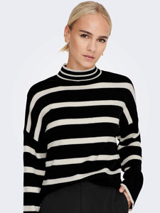 Only Libi Long Sleeve High Neck Sweater