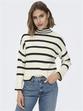 Only Libi Long Sleeve High Neck Sweater