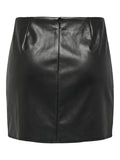 Only Leni Faux Leather Skirt