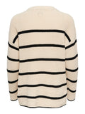 Only Pernille Long Sleeve Stripe O-Neck Sweater