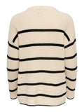 Only Pernille Long Sleeve Stripe O-Neck Sweater