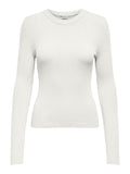 Only Meddi Long Sleeve Ribbed O-Neck Top