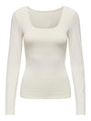 Only Lea Long Sleeve 2 Way Top