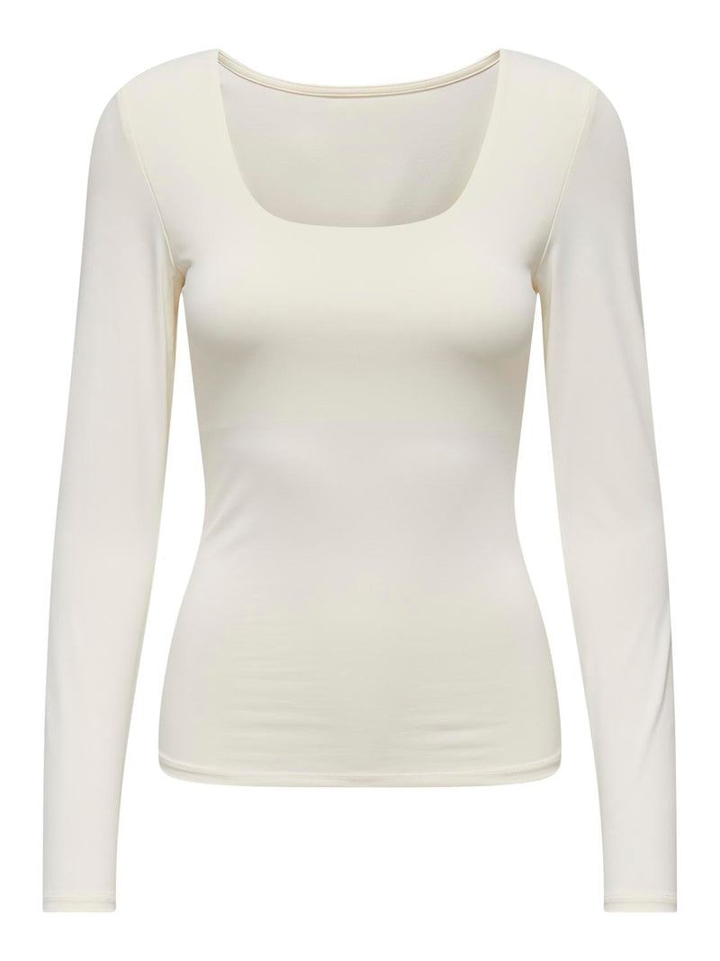 Only Lea Long Sleeve 2 Way Top