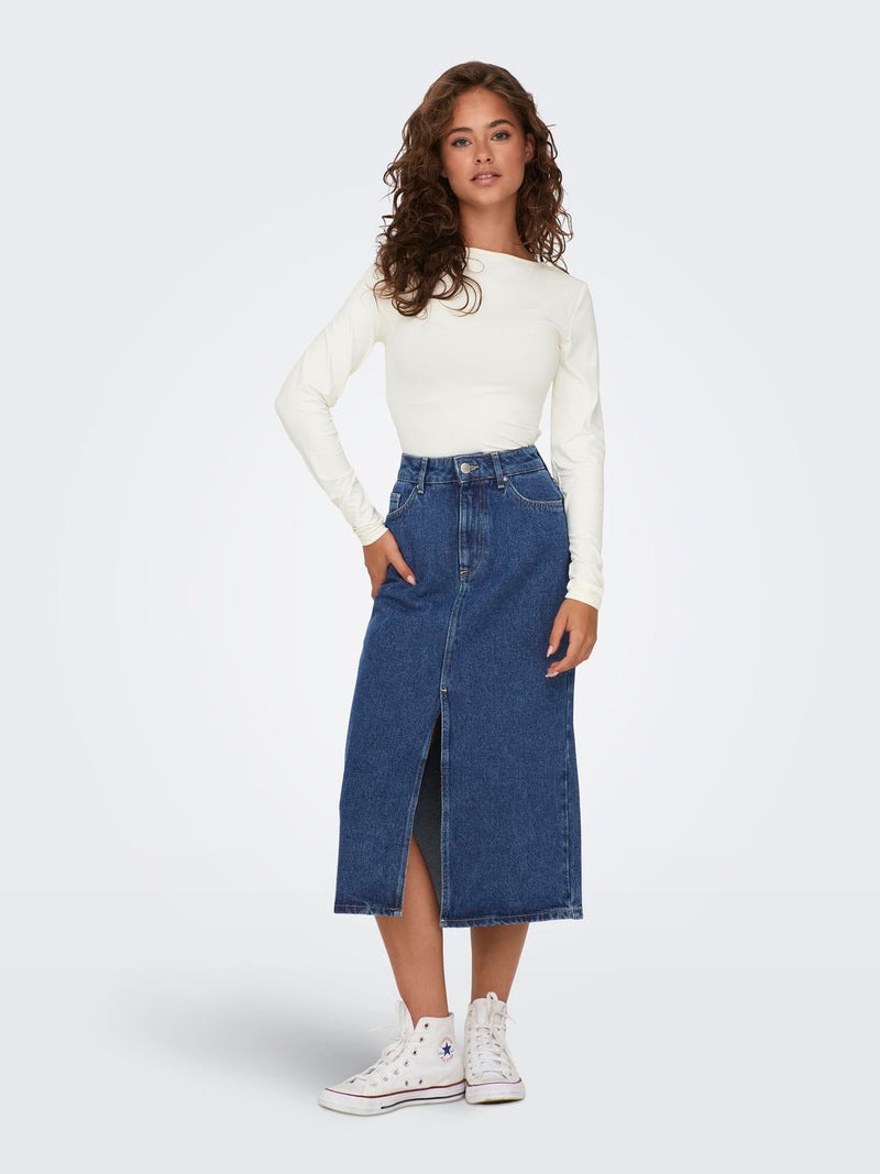 Only Lea Long Sleeve 2 Way Top