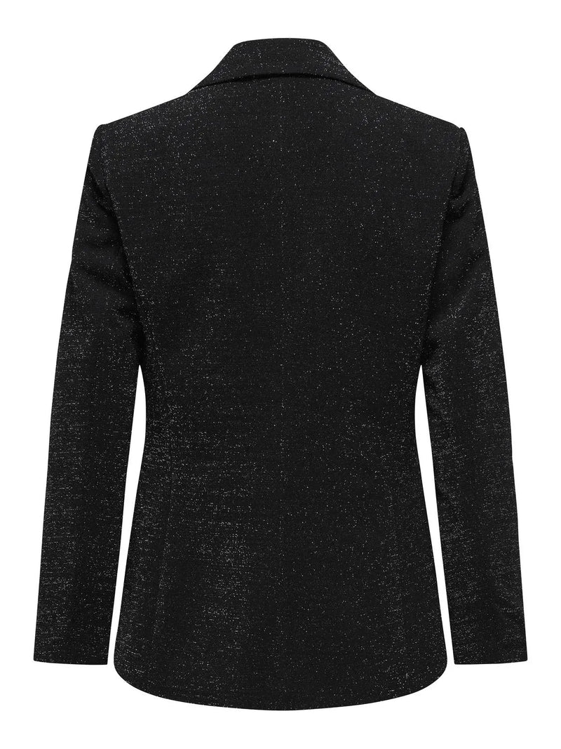 Only Alya Fitted Glitter Blazer