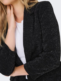 Only Alya Fitted Glitter Blazer