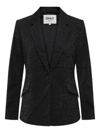 Only Alya Fitted Glitter Blazer