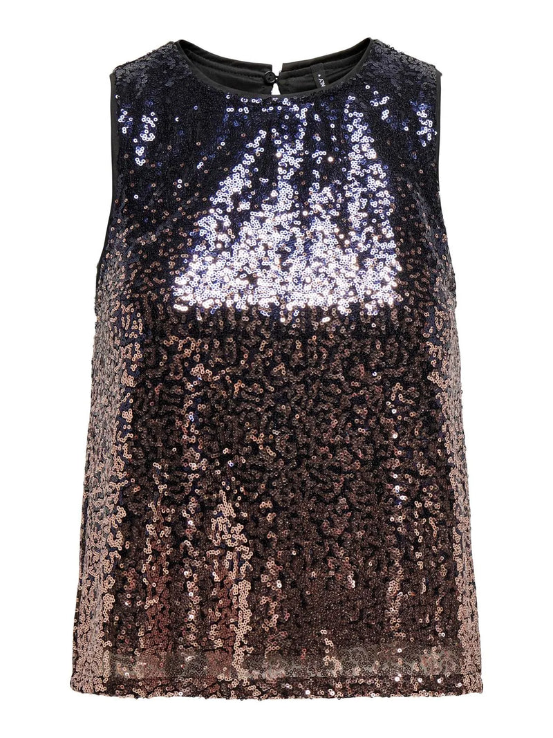 Only Lola Sequin Tank Top