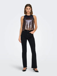 Only Lola Sequin Tank Top