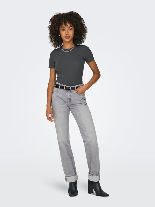 Only Easy O-Neck Tee