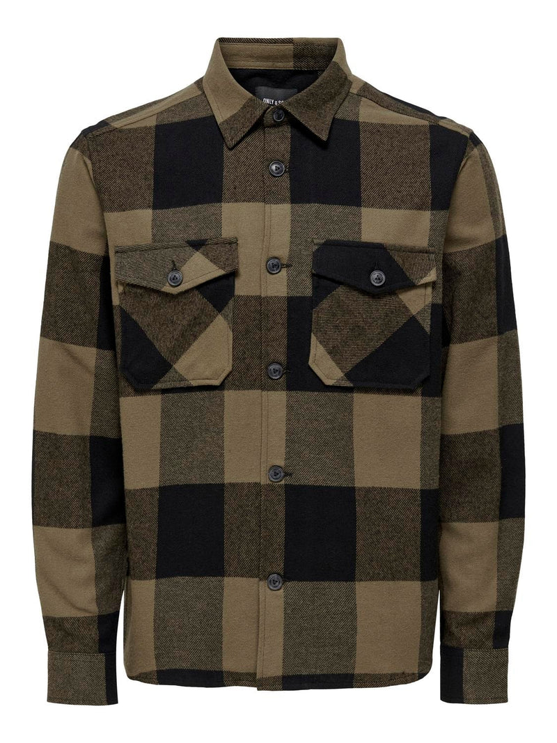 Only Sons- Milo Check Overshirt