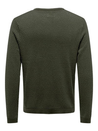 Only Sons- Tapa Crew Knit Sweater