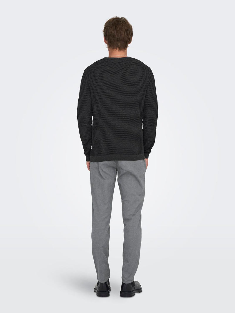Only Sons- Tapa Crew Knit Sweater