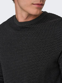 Only Sons- Tapa Crew Knit Sweater
