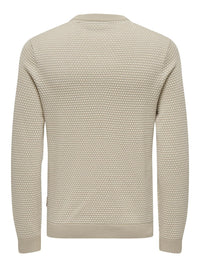 Only Sons- Tapa Crew Knit Sweater