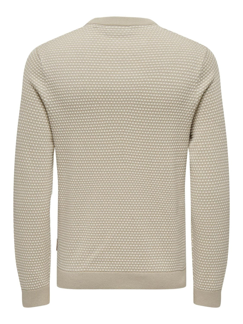 Only Sons- Tapa Crew Knit Sweater