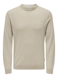 Only Sons- Tapa Crew Knit Sweater