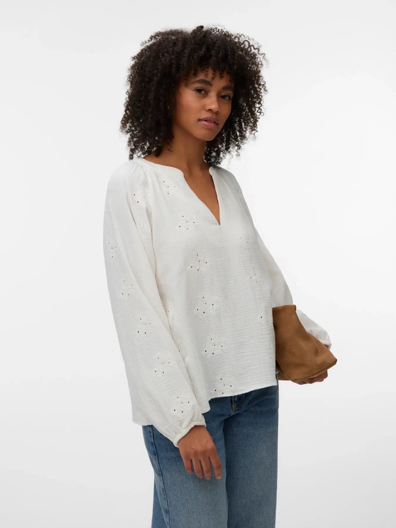 Vero Moda - Natali Embroidered Blouse