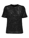Only Ana Loose Sequins Top