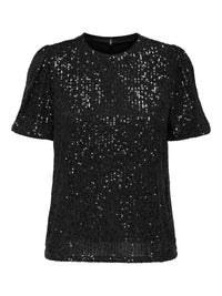 Only Ana Loose Sequins Top