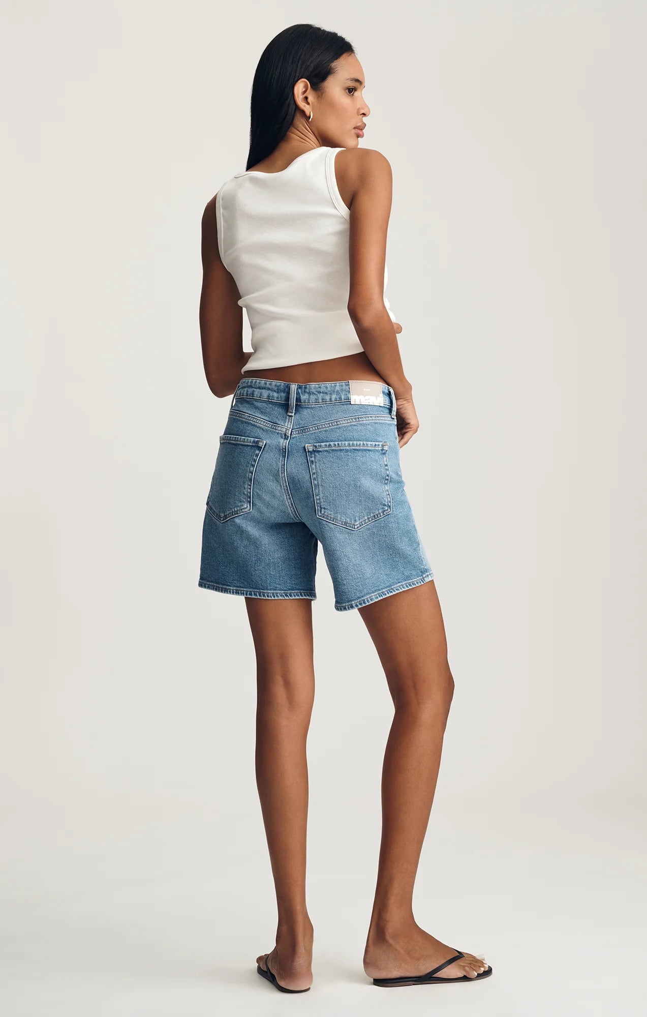 Mavi - Heidi Long Denim Shorts
