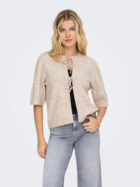 Only- Simoni 2/4 Bow Cardigan