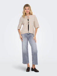 Only- Simoni 2/4 Bow Cardigan