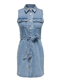 Only Emily Denim Tie Dress