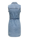 Only Emily Denim Tie Dress
