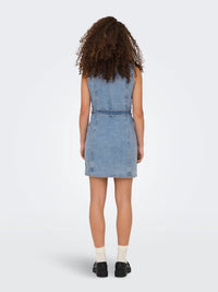Only Emily Denim Tie Dress