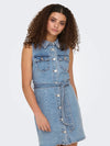 Only Emily Denim Tie Dress