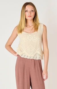 DEX- Layered Lace Top