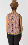 Dex- Harvest Paisley Sleeveless Blouse