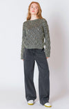 DEX - Pointelle Crew Neck Sweater