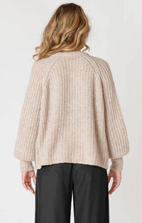 DEX - Crewneck Textured Cardigan