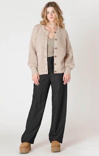 DEX - Crewneck Textured Cardigan