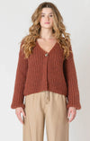 DEX- Single Button Cardigan